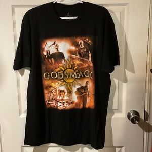 NWOT Black Godsmack Graphic Band T-Shirt